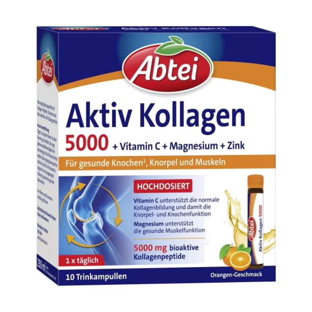 Abtei Aktiv Kollagen 5000 Trinkampullen Packung