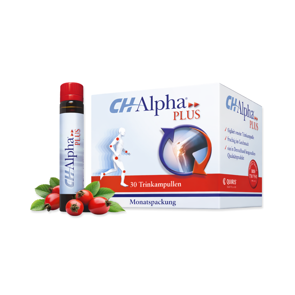 CH-Alpha PLUS Trinkampullen Packung